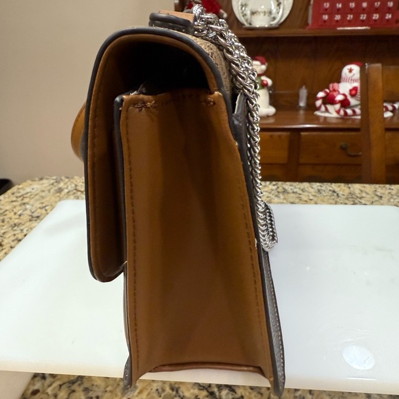 Nine West Elegant Tan and Brown Crossbody Bag - Picture 4 of 8